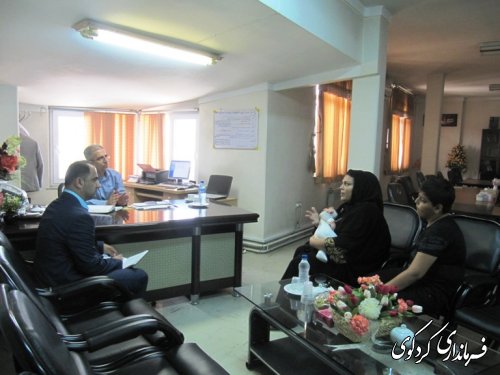 دیدار چهره به چهره  فرماندار با شهروندان کردکویی