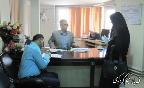 دیدار چهره به چهره  فرماندار با شهروندان کردکویی