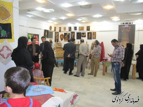 افتتاح نمايشگاه صنايع دستي به مناسبت روز جهاني صنايع دستي