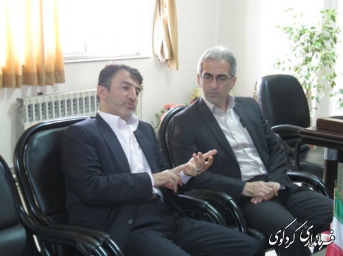 نشست مشترک دکتر نظری مهر، مجتبی جمالی و رستمی در خصوص ساماندهی تقاطع غیرهمسطح در سه راه یساقی شهرستان کردکوی