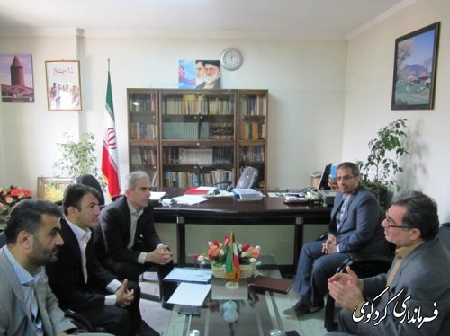 نشست مشترک دکتر نظری مهر، مجتبی جمالی و رستمی در خصوص ساماندهی تقاطع غیرهمسطح در سه راه یساقی شهرستان کردکوی