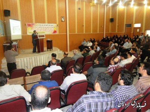 تودیع و معارفه مدیر شبکه بهداشت و درمان شهرستان کردکوی