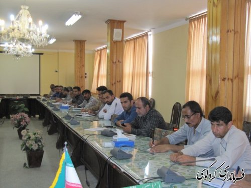 چهارمین همایش دهیاران بخش مرکزی کردکوی برگزار شد