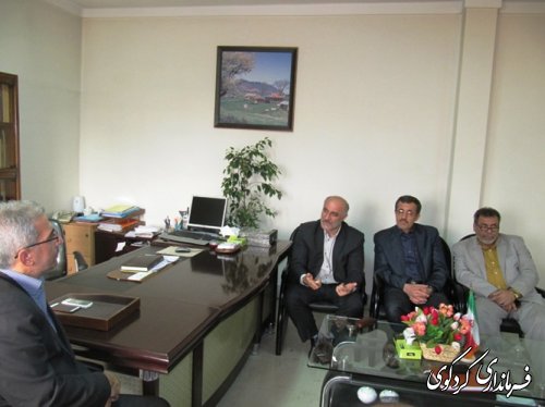 دیدار مدیرعامل شرکت پخش فرآورده های نفتی استان با فرماندار