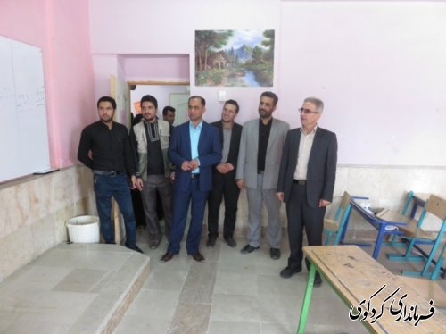 بازدید فرماندار کردکوی از کارگاههای آموزشی جهاد بسیج دانشجویی