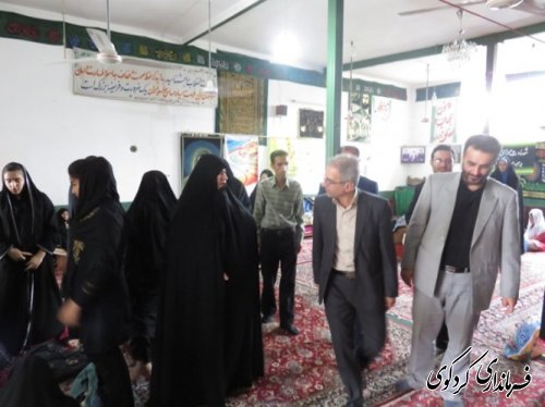 بازدید فرماندار کردکوی از کارگاههای آموزشی جهاد بسیج دانشجویی