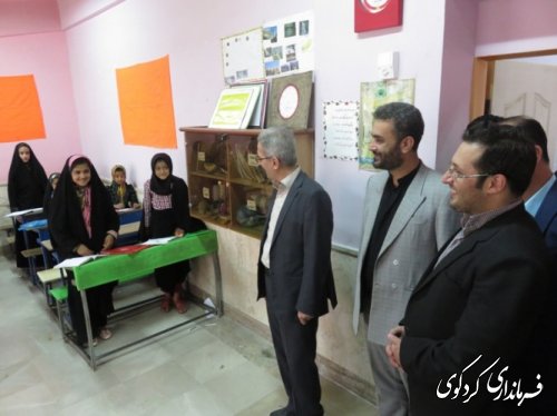 بازدید فرماندار کردکوی از کارگاههای آموزشی جهاد بسیج دانشجویی