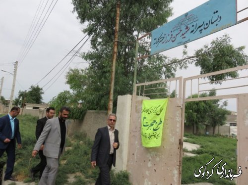 بازدید فرماندار کردکوی از کارگاههای آموزشی جهاد بسیج دانشجویی