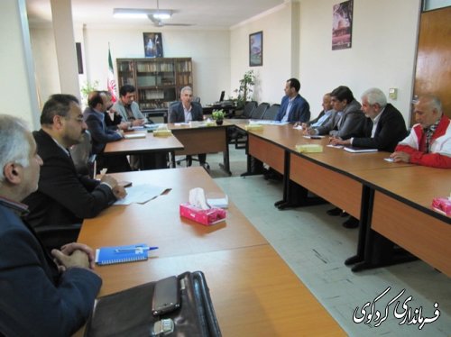 تشکیل اولین جلسه مشترک مدیران دستگاههای اجرایی و خیرین بهزیستی درسال 94  در فرمانداری