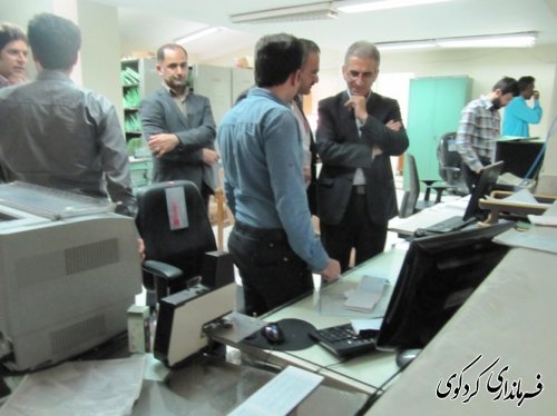 بازدید فرماندار و هیات همراه از تامین اجتماعی کردکوی