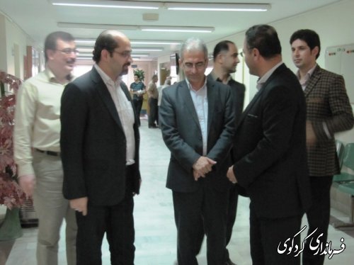 بازدید فرماندار و هیات همراه از تامین اجتماعی کردکوی