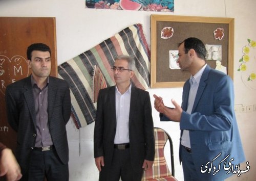بازدید فرماندار از چند مرکز توانبخشی شهر کردکوی به مناسبت روز بهزیستی