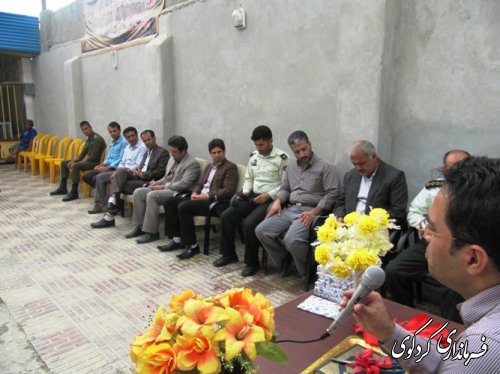 با حضور معاون فرماندار ساختمان جدید موسسه رهایافتگان کردکوی افتتاح شد