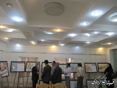 با حضور فرماندار نمایشگاه پیشگیری نوین اعتیاد در کردکوی افتتاح شد