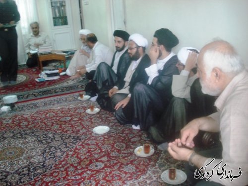 دیدار با امام جمعه و روحانیون شهرستان