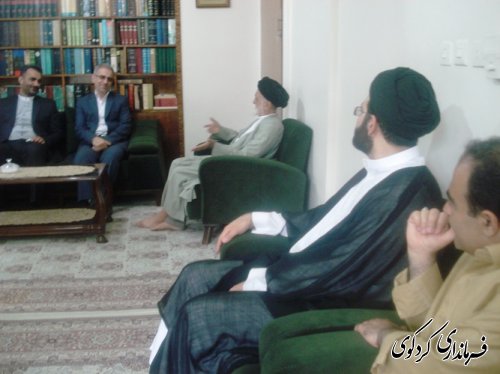 دیدار با امام جمعه و روحانیون شهرستان