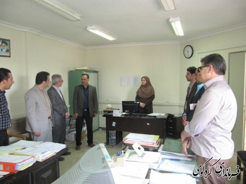 بازدید فرماندار کردکوی از اداره امور مالیاتی