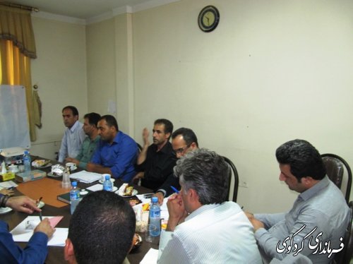 برگزاری دومین جلسه مدیریت پسماندهای شهری و روستایی