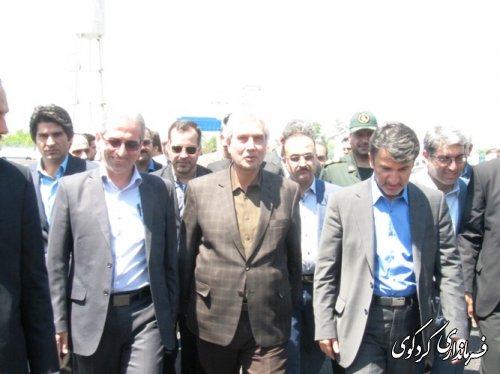 گزارش تصویری از حضور وزیر تعاون، کار و  رفاه اجتماعی در شهرستان کردکوی