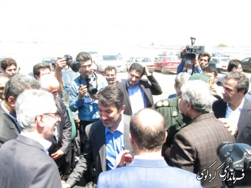 گزارش تصویری از حضور وزیر تعاون، کار و  رفاه اجتماعی در شهرستان کردکوی