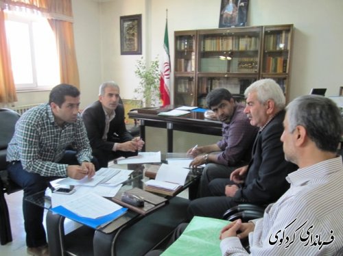 تشکیل نوبه ای کمیته برنامه ریزی  شهرستان کردکوی
