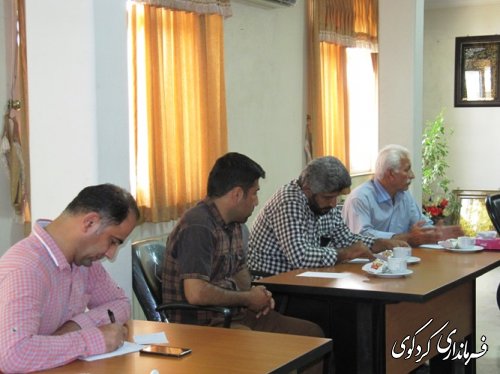 دیدار مربیان، پیشکسوتان و رئیس و اعضای هیات والیبال با فرماندار کردکوی