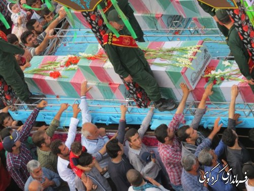 پیام قدردانی فرماندار کردکوی برای مراسم استقبال از شهدا