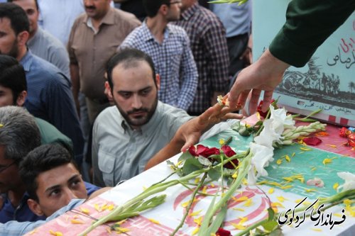 پیام قدردانی فرماندار کردکوی برای مراسم استقبال از شهدا