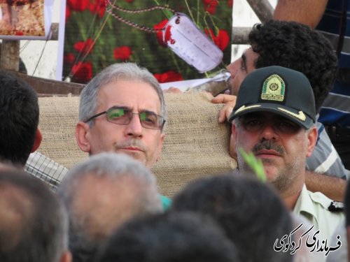 پیام قدردانی فرماندار کردکوی برای مراسم استقبال از شهدا