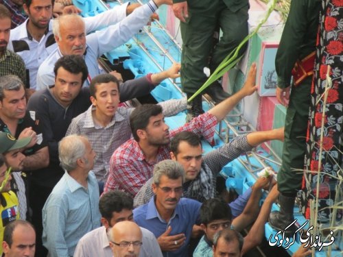 پیام قدردانی فرماندار کردکوی برای مراسم استقبال از شهدا