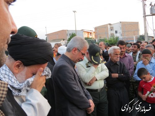 پیام قدردانی فرماندار کردکوی برای مراسم استقبال از شهدا