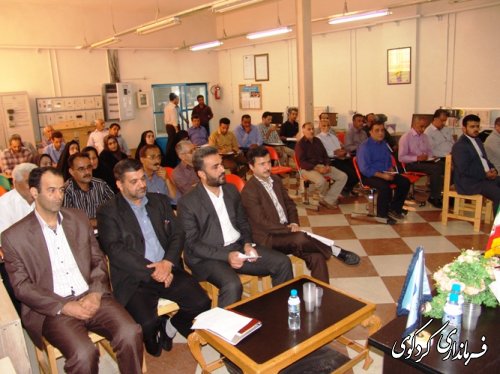 پنجمین همایش دهیاران بخش مرکزی شهرستان کردکوی برگزار گردید