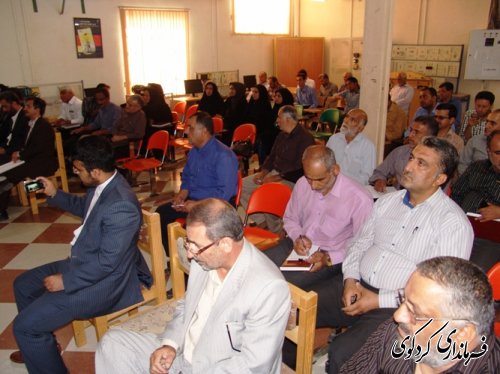 پنجمین همایش دهیاران بخش مرکزی شهرستان کردکوی برگزار گردید