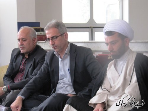 دیدار با خانواده های شهدا و ایثارگر شهرستان 