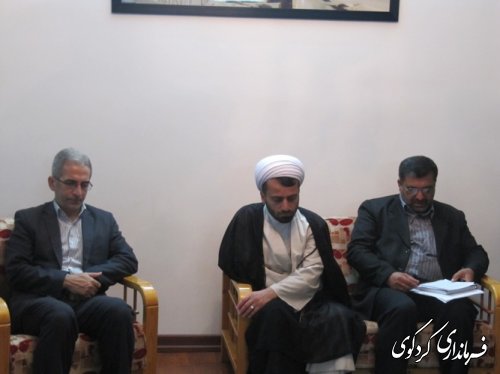 دیدار با خانواده های شهدا و ایثارگر شهرستان 