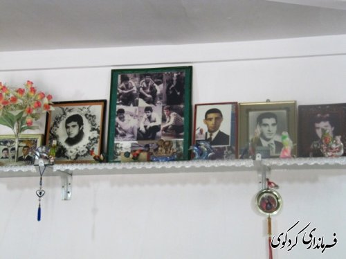دیدار با خانواده های شهدا و ایثارگر شهرستان 