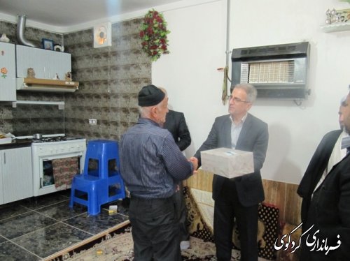 دیدار با خانواده های شهدا و ایثارگر شهرستان 