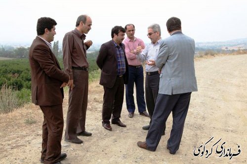 بازدید از طرح های سرمایه گذاری و گردشگری شهرستان کردکوی