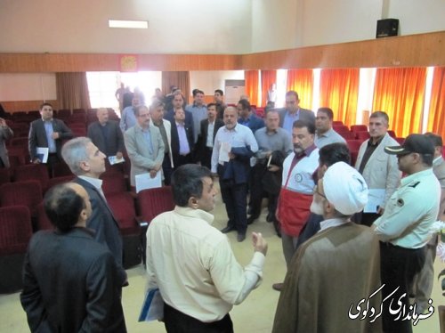 بازدید جمالی فرماندار، دکتر نظری مهر و اعضای شورای اداری شهرستان از مرکز آموزش کشاورزی کردکوی