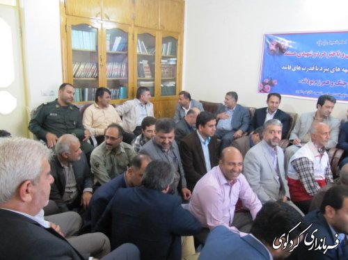 دیدار فرماندار و اعضای شورای اداری شهرستان با امام جمعه کردکوی