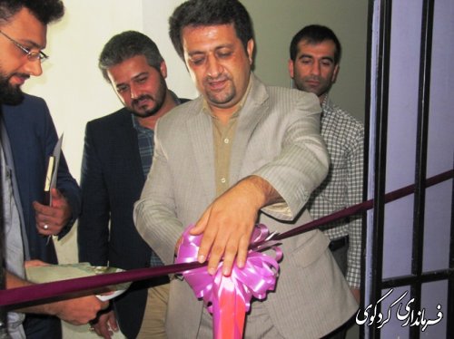 با حضور معاون فرماندار آموزشگاه خانه سینمای نوآر افتتاح شد