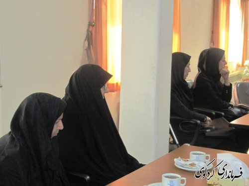 دیدار کارکنان و رئیس دانشگاه پیام نور کردکوی با فرماندار