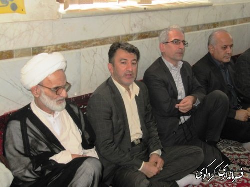 برگزاری مراسم یاد و خاطره شهدای دولت در کردکوی