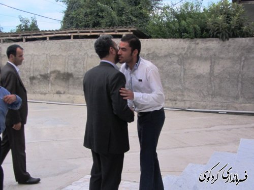 دیدار بخشدار از جوانان برتر روستایی