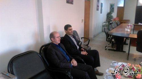 دیدار رئیس دادگستری و دادستان شهرستان با فرماندار 