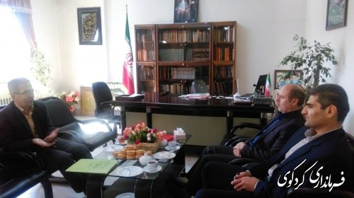 دیدار رئیس دادگستری و دادستان شهرستان با فرماندار 