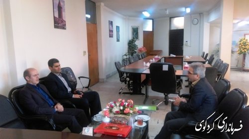دیدار رئیس دادگستری و دادستان شهرستان با فرماندار 