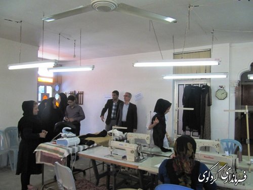دیدار رییس و کارکنان اداره تعاون و کار و رفاه اجتماعی با فرماندارکردکوی