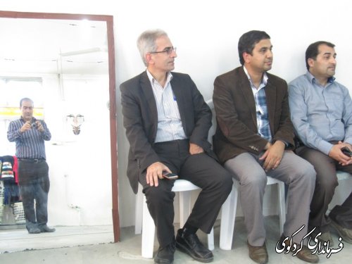 دیدار رییس و کارکنان اداره تعاون و کار و رفاه اجتماعی با فرماندارکردکوی