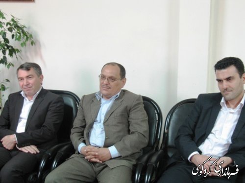 اولین نشست مشترک  انتخاباتی فرمانداران غرب استان در کردکوی